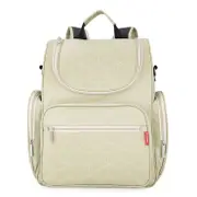 Baby Children Changing Diaper Nappy Mummy Backpack Handbag Outdoor Travel Bag WHITE COLOR