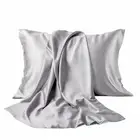 Satin Pillowcase, Softer Than Silk Pillow Cases 2 Pack, Satin Pillowcases wit...
