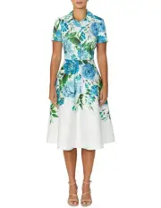 [Anthea Crawford] Brooke Shirtdress in Blue