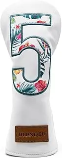 [BAIRBRE] Golf Club Covers Driver Covers Fairway Wood Headcover Hybrid Cover Leather Mallet Putter Covers Blade Headcovers Golf Head Covers for Most Brand