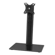 Single Computer Monitor Stands Full Motion Swivel Free Standing Desk Vesa