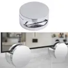 4Pieces Wall Mounted Mirror Retaining Clamps for Professional and Home Use