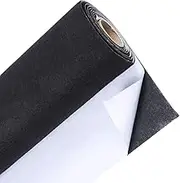 Caydo Large Black Self Adhesive Felt Roll Shelf Liner for DIY Projects Costume, Jewelry Drawer Craft Fabric Peel Stick 15.7" x 78.7"