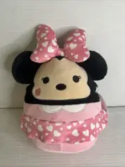 Squishmallows 8" Disney Minnie Mouse Valentine's Day Plush Toy