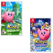 Kirby and the Forgotten Land & Return To DreamLand Deluxe Switch New Game Bundle