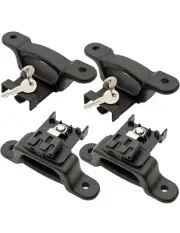 Boxlink Cleat Set Ford F150 F250 F350 Tie Down Anchors - COMPLETE WITH KEYS