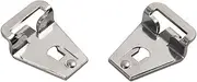 eTone 2x Neck Strap Clips Shoulder Belt Adapter Buckle 4.1mm for Mamiya RB67 RZ67 Pro SD Camera, Silver, Medium