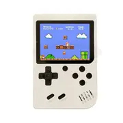 400-inch integrated retro game console, white