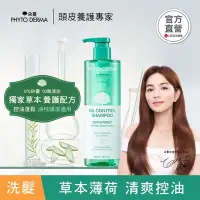 在飛比找Yahoo奇摩購物中心優惠-★新品★PHYTO DERMA 朵蔓 草本控油薄荷洗髮精 4