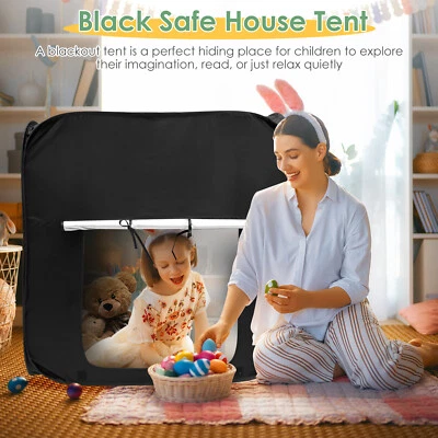 Sensory Tent for Kids Foldable Sensory Pop Up Tent with Storage Bag weasd