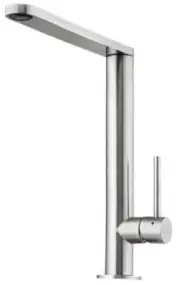 Oliveri ESSENTE RIGHT ANGLE MIXER Lever Handle, Ceramic Disc, Stainless Steel