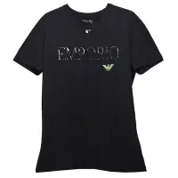 在飛比找Yahoo奇摩購物中心優惠-EMPORIO ARMANI 經典大品牌LOGO字母老鷹圖騰