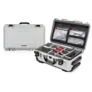 Nanuk 935 Pro Photo Kit Hard Case with Lid Organiser/Divider (Silver)