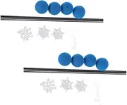 2 Sets Rc Helicopter Landing Training Kit Accessory Sponge Balls for Remote Control Toys