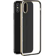 Electroplating Tpu Case For Iphone Xs (Gold)