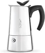 Bialetti Musa 6 Cup Espresso Coffee Maker, Silver