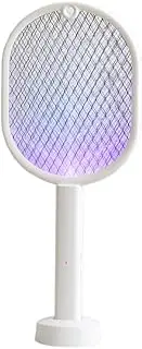 [Canbe] 2 in 1 Electric USB Rechargable Racket Fly Swatter Mosquito Insect Killer Zapper