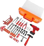 SOPOTUTU 1set Boy Girl Tool Set Pretend Kit for Toddlers Educational Toy for Boys Girls Includes Electric Drill Accessories Fun Construction Toys for Imagination Creativity