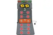 Heated Multifunctional Full Body Massage Mat with 20 Neck Shiatsu Kneading Heads, 10 Vibration Motors, 9 Massage Modes, Heating Pad for Muscle, Back, Neck, Lumbar, Leg Pain CD8-D
