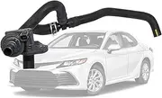 Radiator Bypass Hose Rubber Tube 16260-F0010, Compatible with Toyota Camry 2018 2019 2020 2021 2022 2023, Toyota Rav4 2.5l 2019 2020 2021 2022 2023, Toyota Avalon 2021