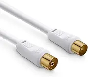 TV Antenna Extension Cable PAL Male to Female Aerial Flylead Cord Lead 1m 3m 10m (1 Meter)