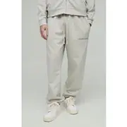 Mens Grey Baggy Edizione Limitata Heavyweight Joggers