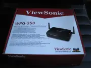 VIEWSONIC WPG-350 Wireless Presentation Gateway With Remote And Adapter, NEW
