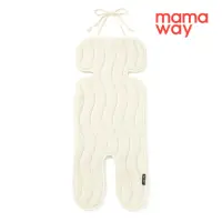 在飛比找momo購物網優惠-【mamaway 媽媽餵】氣墊調溫抗菌推車坐墊（買一送一）