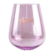 2pc Fiona Stemless 13cm/600ml Wine Glass Cocktail Party Drinking Tumbler Set