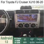 Car Android Gps Navigation Wifi 12.3" For Toyota Fj Cruiser Xj10 06~20 Radio