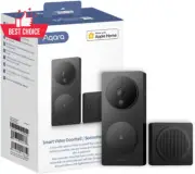 Video Doorbell G4 1080P FHD Wireless Wired Chime Face Recognition Homekit Alexa