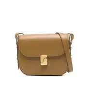 [Soeur] Soeur Mini Bellissima Flap-fastening Studded Shoulder Bag ONE SIZE BROWN