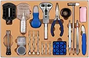 [H&S] 155pcs Watch Repair Tool Kit Strap Link Removal Adjustment Kit Back Case Remover Opener Removal Tool Spring Pin Bar Watchmaker Tools Kit