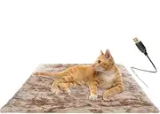 Electric Pet Heating Pad - for Dogs and Cats, USB Heating Pad | Soft Constant Temperature Pet Blanket for Puppies Kittens,Co