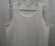 Girl's J Crew Crew Cuts Floral Applique Tank 8