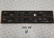 Snap-on Tools NEW 8pc 3/8" Drive 100 Tooth Fixed & Flex-Head Ratchet Foam Sets