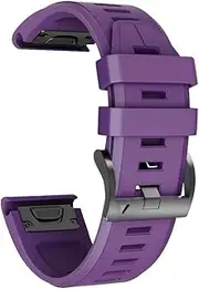 [UMCNVV] Quick Easy Fit Silicone Strap For Garmin TACTIX DELTA Descen Mk2i Enduro Fenix 6 6X Pro 5 5X Plus 7 7X 22 26mm Wristband Correa
