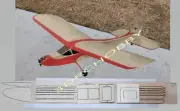 School Boy High Wing 36" WS R/C Airplane Laser Cut Balsa Ply Short Kit + Plan