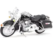 Motorcycle Model Toys 1:18 for H&Arley FLHR Road King 1999 Die Cast Vehicles Collectible Boy Kids Child Motorbike Model (Color : Black)