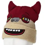 Fuggler Red Squirrel Monster Toboggan Winter Knit Beanie Hat For Men and Women