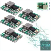 5 X Mini-360 Buck DC-DC Converter Step Down Module 4.75-23V to 1-17V R/C Drones