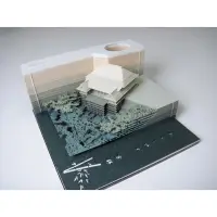 在飛比找誠品線上優惠-日本OMOSHIROI BLOCK紙雕模型便條紙/ 京都清水