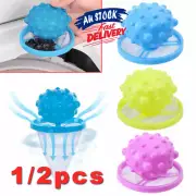 Washing Machine Floating Lint Hair Removers Catcher Mesh Pouch Filter Bag