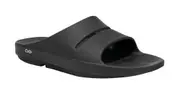 OOFOS OOahh Slide Unisex Sandals - Black - M6/W8