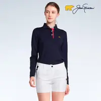 在飛比找momo購物網優惠-【Jack Nicklaus 金熊】GOLF女款配色剪接彈性