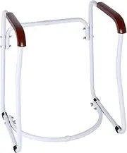 Toilet Safety Frame, Toilet Support Frame Rail Surround Mobility Aid for Disabled Elderly Pregnant Bathroom Handrail Grab Bar Toilet Handrail Support Aids Toilet Frame Surround