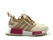 Adidas NMD R1 Womens Casual Running Shoe Off White Pink Athletic Trainer Sneaker