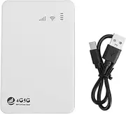 4G LTE Mobile WiFi Hotspot, 5G Unlocked Router with SIM Slot Compatible with 10 Devices, 300Mbps 10000mAh Modem for Travel