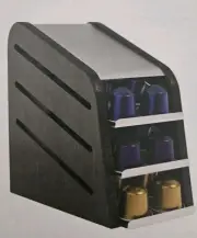 Ibyx Wood 30 Nespresso Pod Dispenser for Counter Top NEW