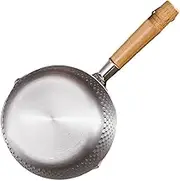 Gatuida 1pc Small with Wooden Handle Nonstick Saucepan for Noodles Soup Food More Versatile Kitchen Cookware for Storage